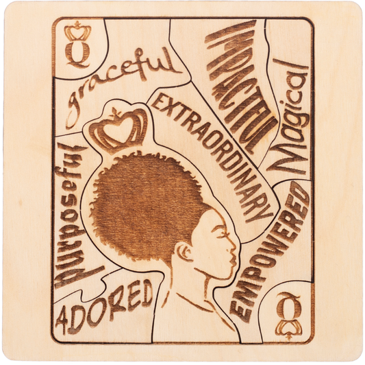 "I AM" Affirmations Puzzle - Queen