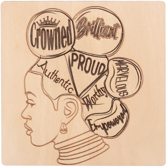 "I AM" Affirmations Puzzle - Crowned Woman