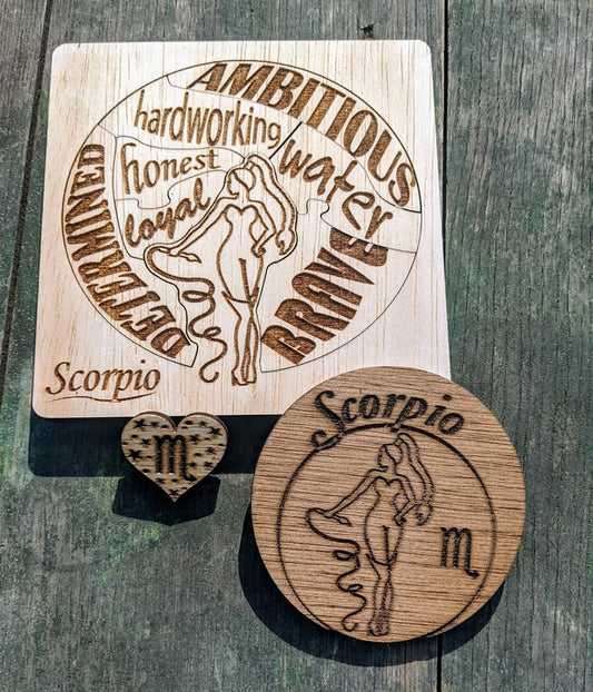 Zodiac Puzzle Bundle- Scorpio