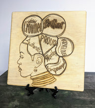 Load image into Gallery viewer, &quot;I AM&quot; Affirmations Puzzle - Crowned Woman Brilliant Worthy Empowered Authentic Crowned Marvelous Proud
