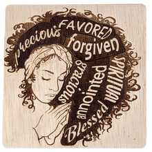 Load image into Gallery viewer, &quot;I AM&quot; Affirmations Puzzle - Spiritual Woman Favored Spiritual Annointed Blessed Forgiven Precious Gracious

