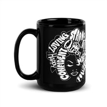 Load image into Gallery viewer, &quot;I AM&quot; Affirmation Mug - Afro Woman
